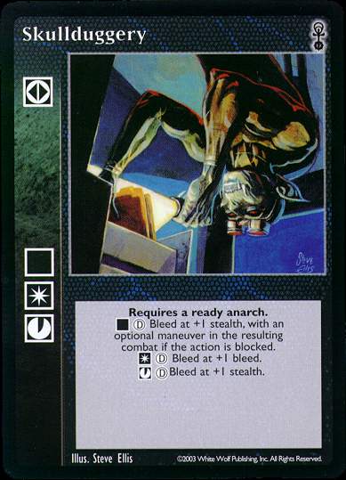 Skullduggery [Anarchs set] - VTES CCG