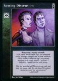 Sowing Dissension [Anarchs set] - VTES CCG