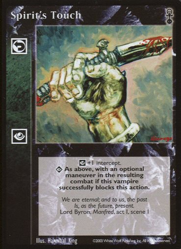 Spirit's Touch [Anarchs set] - VTES CCG