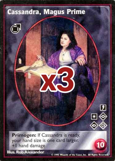 Cassandra, Magus Prime [V:TES set] - VTES CCG