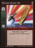 Thrown Sewer Lid [Anarchs set] - VTES CCG