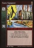 Torn Signpost [Anarchs set] - VTES CCG