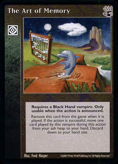 The Art of Memory [BH set] - VTES CCG
