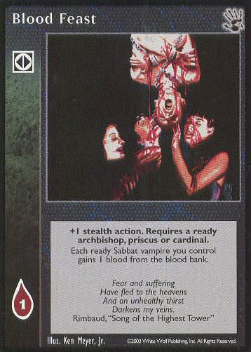 Blood Feast [BH set] - VTES CCG