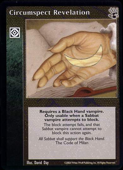 Circumspect Revelation [BH set] - VTES CCG