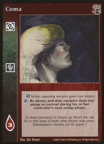 Coma [BH set] - VTES CCG