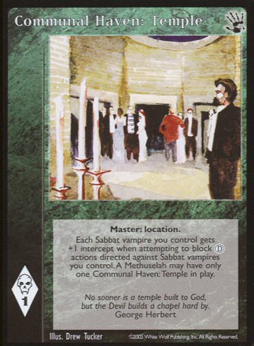 Communal Haven: Temple [BH set] - VTES CCG
