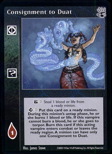 Consignment to Duat [BH set] - VTES CCG