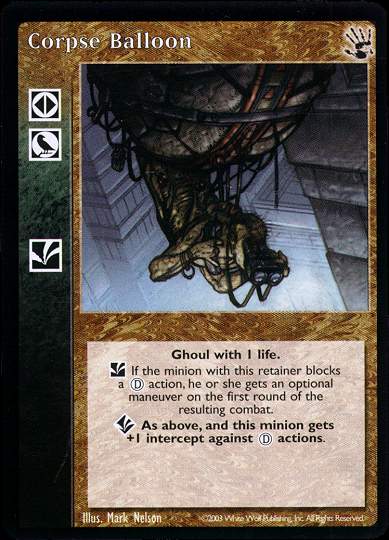 Corpse Balloon [BH set] - VTES CCG