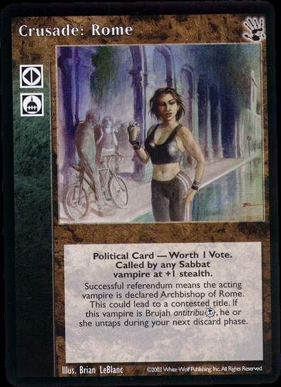 Crusade: Rome [BH set] - VTES CCG