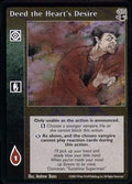 Deed the Heart's Desire [BH set] - VTES CCG
