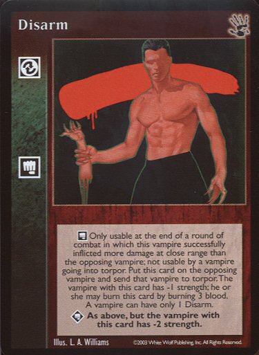 Disarm [BH set] - VTES CCG