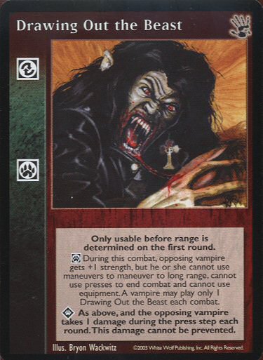 Drawing Out the Beast [BH set] - VTES CCG