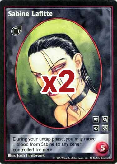 Sabine Lafitte [V:TES set] - VTES CCG