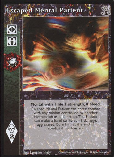 Escaped Mental Patient [BH set] - VTES CCG