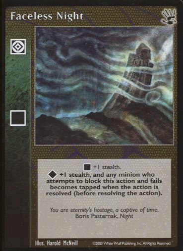 Faceless Night [BH set] - VTES CCG
