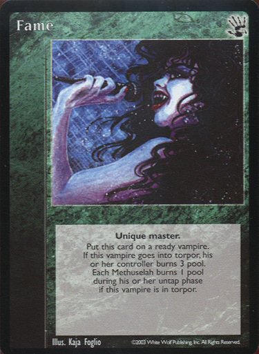 Fame [BH set] - VTES CCG