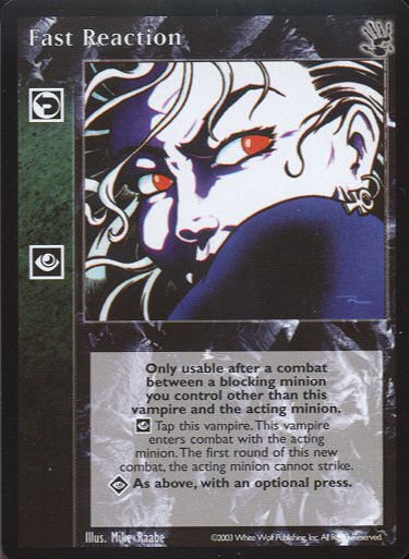 Fast Reaction [BH set] - VTES CCG