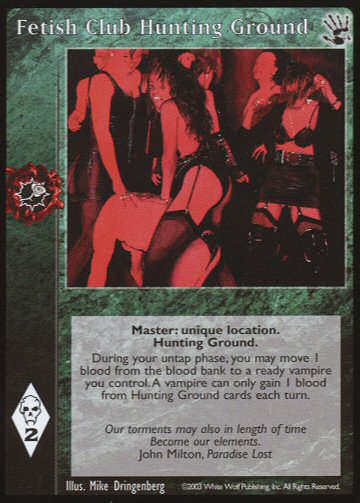 Fetish Club Hunting Ground [BH set] - VTES CCG