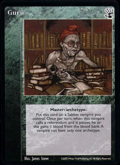 Guru [BH set] - VTES CCG