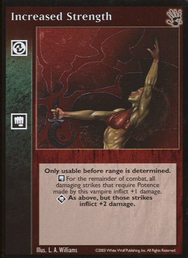 Increased Strength [BH set] - VTES CCG
