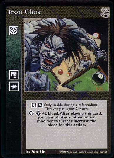 Iron Glare [BH set] - VTES CCG