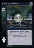 Kaymakli Barrier [BH set] - VTES CCG