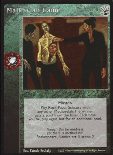 Malkavian Game [BH set] - VTES CCG