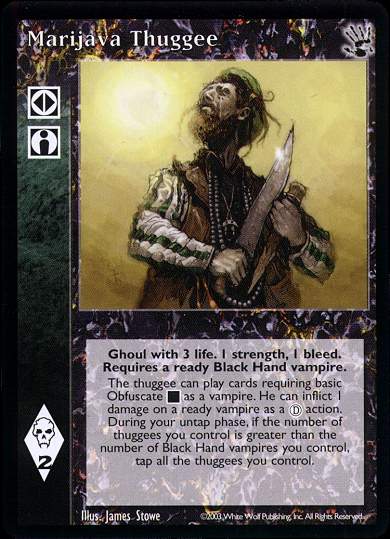 Marijava Thuggee [BH set] - VTES CCG