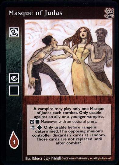 Masque of Judas [BH set] - VTES CCG