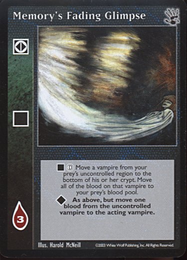 Memory's Fading Glimpse [BH set] - VTES CCG