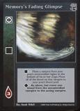 Memory's Fading Glimpse [BH set] - VTES CCG