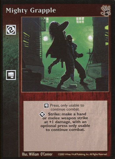 Mighty Grapple [BH set] - VTES CCG