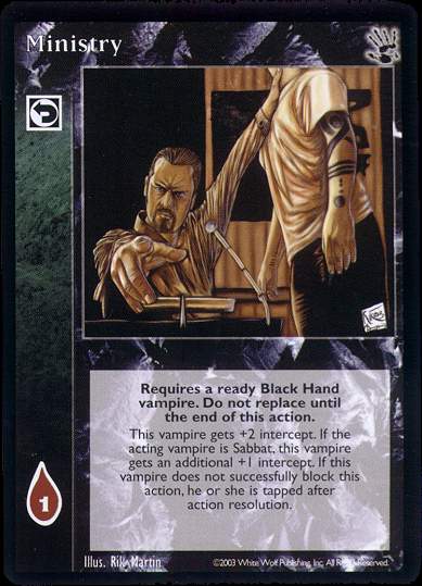 Ministry [BH set] - VTES CCG