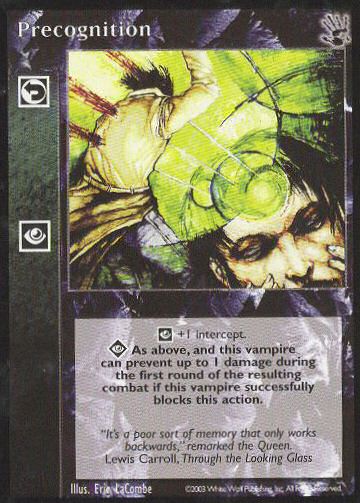 Precognition [BH set] - VTES CCG