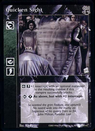 Quicken Sight [BH set] - VTES CCG