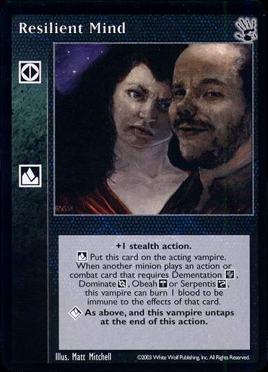 Resilient Mind [BH set] - VTES CCG