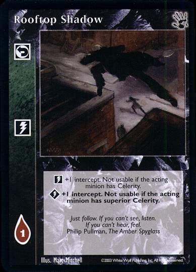 Rooftop Shadow [BH set] - VTES CCG