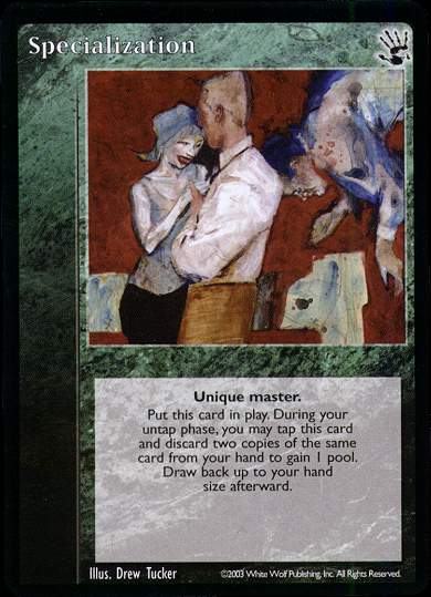 Specialization [BH set] - VTES CCG