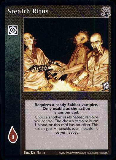 Stealth Ritus [BH set] - VTES CCG