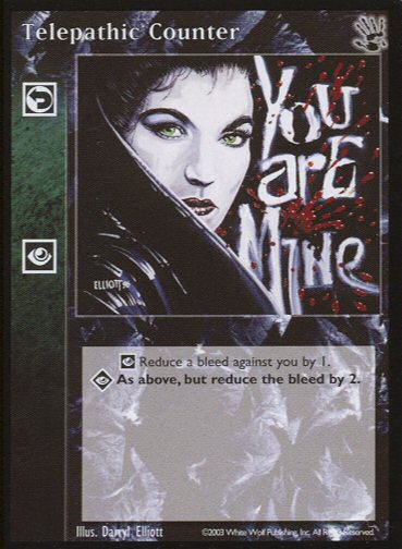 Telepathic Counter [BH set] - VTES CCG