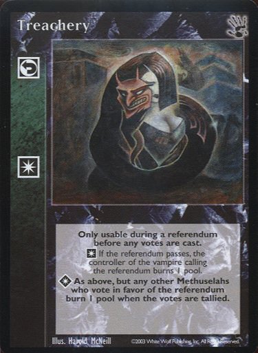 Treachery [BH set] - VTES CCG