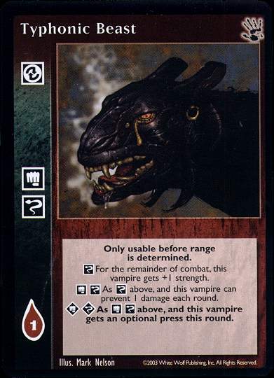 Typhonic Beast [BH set] - VTES CCG