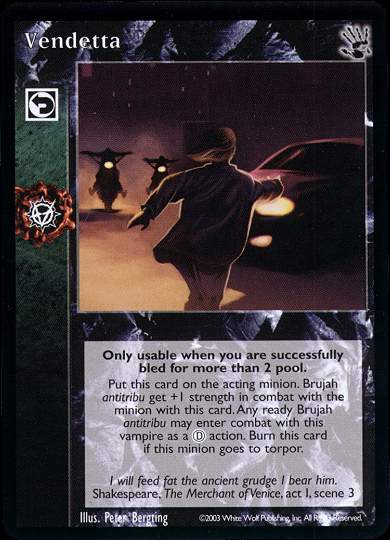 Vendetta [BH set] - VTES CCG