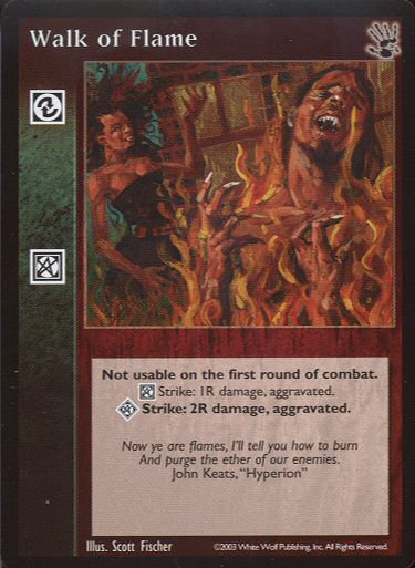 Walk of Flame [BH set] - VTES CCG