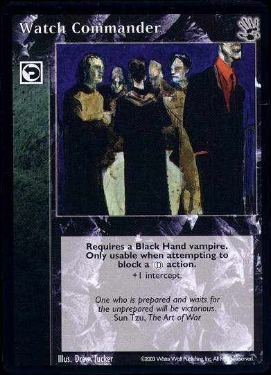 Watch Commander [BH set] - VTES CCG
