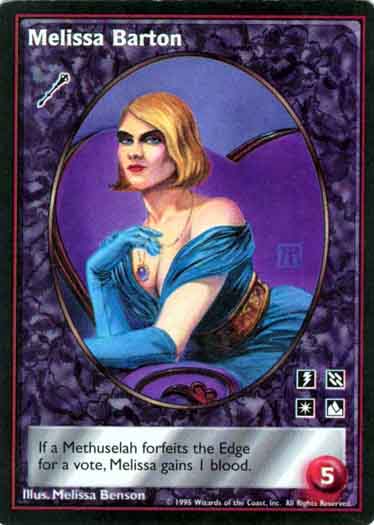 Melissa Barton [V:TES set] - VTES CCG