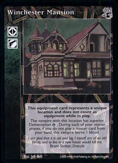 Winchester Mansion [BH set] - VTES CCG