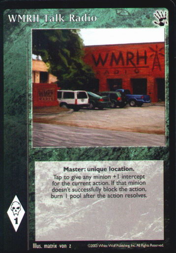 WMRH Talk Radio [BH set] - VTES CCG
