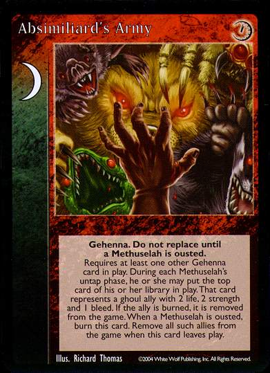 Absimiliard's Army [Gehenna set] - VTES CCG